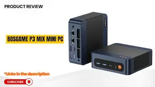BOSGAME P3 MIX Mini PC Review | Ryzen 5 7640HS, 16GB DDR5, 4K Triple Display, USB4 Best Mini PC 2026