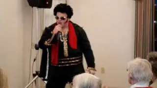 Drew Elvis impersonation at The Bridges