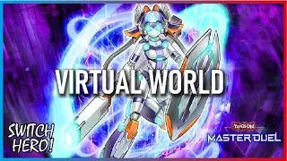VIRTUAL WORLD X P.U.N.K [FUSION X SYNCHRO] FEST GAMEPLAY (Yu-Gi-Oh Master Duel) #virtualworld #punk