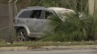 Robbery, carjacking, and police chase suspect, as well as carjacking victim hospitalized