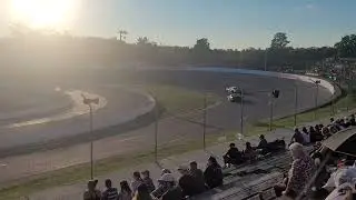 sunset speedway josh berry 1st heat race win