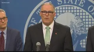 Gov. Jay Inslee tells public not to panic, but to help stop the spread of coronavirus