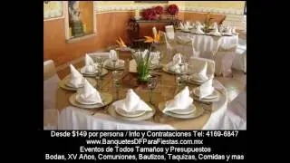 Menu Banquete 3 Tiempos