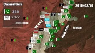 Operation Zarb e Azab Casualties and army size