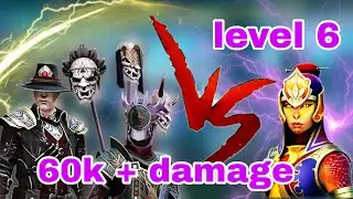 Shadow fight 3 || Best sets to beat rualon level 6 ☠
