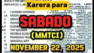 Karera Tips at Giya ni Mr. UKOL | November 22, 2025 | RBHS | MMTCI
