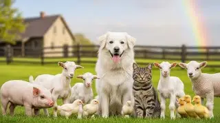 Farm Animals： Pig, Cow, Goat, Dog, Elephant, Horse, Cat, Tiger   Animal Sounds