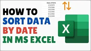Как сортировать по дате в Excel