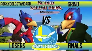 SocaSmash 163 Melee Singles: RockyGoldStandard (Falco) vs Grind (Falco) Losers Finals
