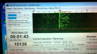[JT65A] QSOs with W4FRA and KG4BKI