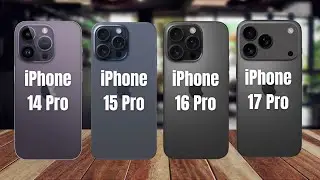 iPhone 14 Pro vs 15 Pro vs 16 Pro vs 17 Pro – The Ultimate Comparison!