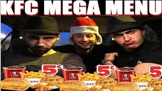 KFC CHALLENGE - MEGA MENU