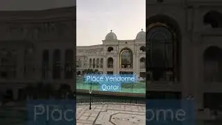 Place Vendome Dancing Fountain Qatar #placevendome #dancingfountain #vendomemall #cleantechnep