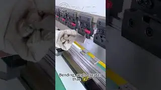 [How to adjust the bending angle of the E21 Press Brake to 90&deg;]