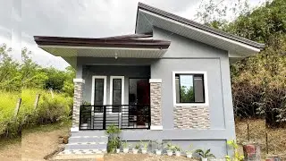 50Sqm, Sa Edad na 26 Nakapagpatayo na ng Bahay ang Mag-asawa, Subrang Ganda at Cute Parang Condo😍🏠