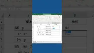 #everydayexcel How to remove unwanted space