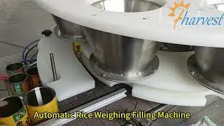 How to Pack Rice with High Speed & Accuracy: Automatic Multihead Weigher Filling Machine Demo