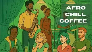 Cozy Sunset Melodic Afro| Afro Chill Coffee | Cozy Afro Jazz & Afro House Instrumental