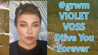 #makeuptherapy #GRWM VIOLET VOSS Olive You Forever palette