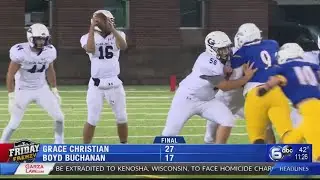 Friday Frenzy Week 11: Grace Christian at Boyd Christian
