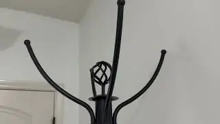Frenchi Home Furnishing CR002 Coat Rack, 12 Hook, Black  #ad