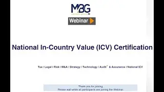 MBG webinar on 