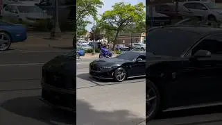 Dark Horse Mustang At Eastpointe Cruise! #car #v8 #ford #mustang #darkhorse #enginesound