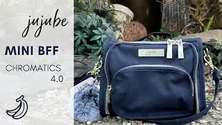 Jujube Mini BFF Chromatics 4.0 Indigo Review | On Body Shot Mommy & Toddler | Unboxing