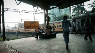 High Speed Parellel Overtake By WCAM-2 Hauling Utkrisht 11007 Deccan Exp At MPS !!!