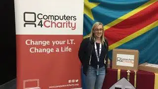 Laptop donation to Pure Innovations