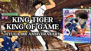REVIEW HYUGA 8th ANNIVERSARY RANKED AND FM! KING TIGER! KING OF GAME CAPTAIN TSUBASA DREAM TEAM