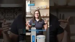 What Does a Water Softener Do?   #watersoftener #waterpurification #hardwater