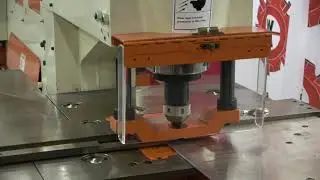 Demo Machine - FABMASTER Hydraulic 110ton Ironworker, IW-110SD with 80