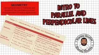Introduction of Parallel and Perpendicular Lines