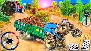 Cargo Tractor Trolley Offroad Driver - Impossible Heavy Tractor Tracks Driving - Android GamePlay