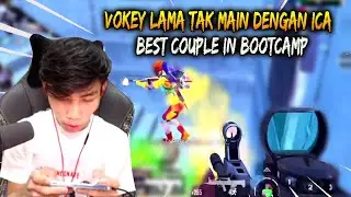 Vokey Lama Tak Main Dengan Icaa 😍 Best Collab Raja Bootcamp Dan Ratu Sniper Nih Boss