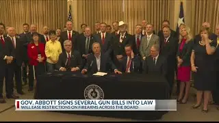Rep. Matt Schaefer's permitless carry bill signed by Gov. Abbott