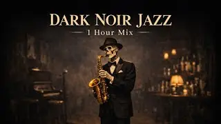 Dark Noir Jazz Mix &ndash; 1 Hour Smooth Sax Cafe Mix | Late Night Bar Ambience