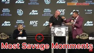 Live : Khabib vs Conor Mcgregor Press Conference Entrance | UFC 229