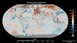 Global Temperature Anomalies from 1880 to 2025