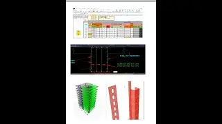 متي يتم Coupling beam deign وتحويلها Especial Frame Beam Element  بطريق استخدام الاكسيل ورسمه في كاد