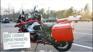 Install: Jesse Luggage GSPro Panniers for BMW R1250GS Adventure (R1200GS)