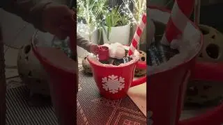 When your wife wants a side table for hot cocoa