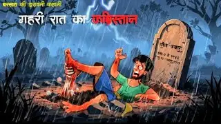 गहरी रात का कब्रिस्तान | Monsoon Horror Story | डरावनी हिंदी हॉरर स्टोरी☠️