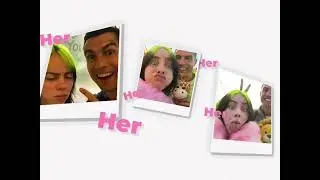 #0190 JVKE her Cristiano Ronaldo and Billie Eilish Capcut Template Link