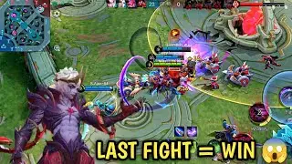 LAST FIGHT = WIN 😱🔥 | EPIC FINAL PUSH 💥 | Mobile Legends MLBB