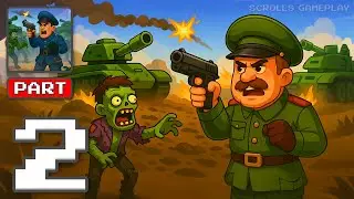 Zombies Go Home - Gameplay Walkthrough Part 2 - Rot Walkers Go Back (iOS, Android)