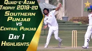 Fall of Wickets Day One | Southern Punjab vs Central Punjab | Quaid-e-Azam Trophy 2019-20