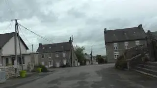 Driving From 22160 Saint Nicod&egrave;me To 22160 Le Botcol, C&ocirc;tes d'Armor, Brittany, France 1st May 2017