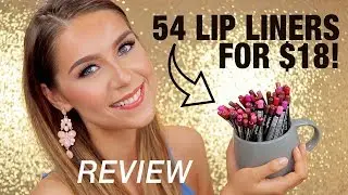 Nabi Lip Liner Set Review | 54 Colors for $18!